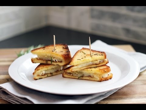 Lilyshop How To Make a Pound Cake Fig & Brie Grilled Cheese Sandwich