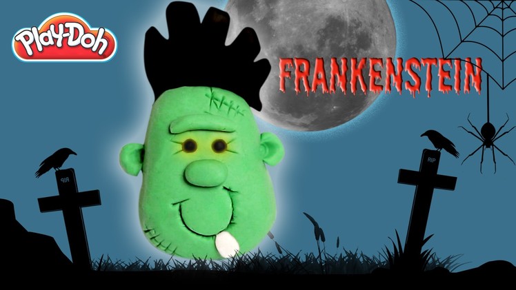 Play Doh Halloween Frankenstein  | Funny Frankenstein | How To Make Halloween Frankenstein