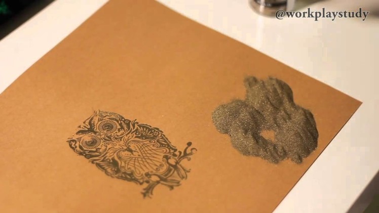 Quick Tutorial: How to Use Embossing Powder
