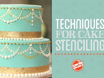 Techniques for How to Stencil A Cake