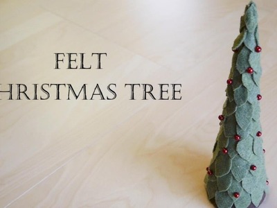 Christmas Decoration - How to Make Felt Christmas Tree