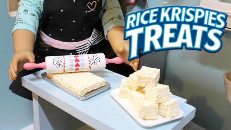 DIY American Girl Rice Krispies Treats