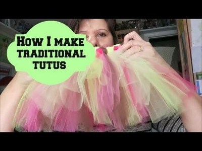 How I make the traditional tutu style ~Jan 14 2016 (day 245)