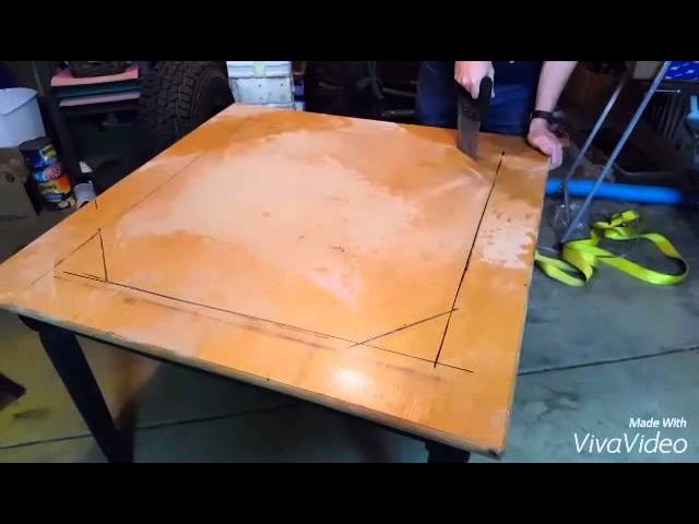 How to build a custom game table