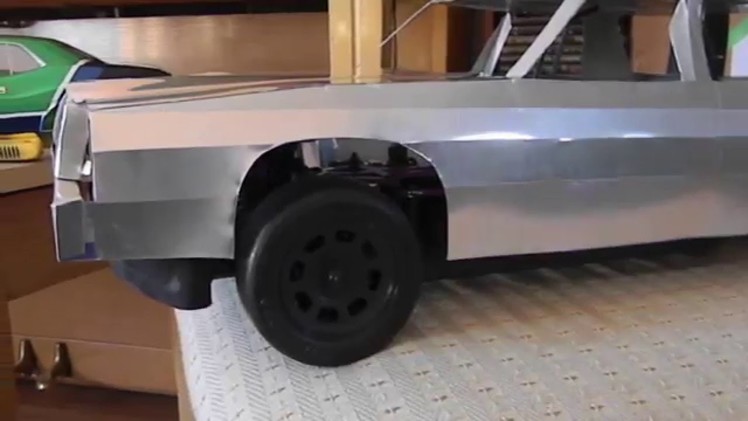 How to build a metal  RC Demolition derby body