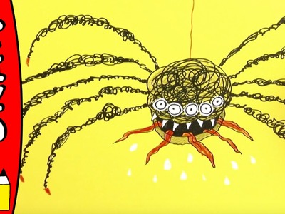 How To Draw A Spider | Halloween Ideas For Kids | Øistein Kristiansen