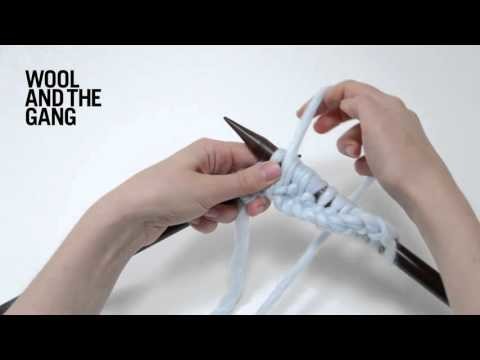 How to knit 1x1 rib