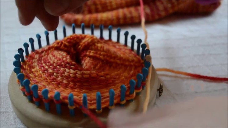 How to Loom Knit Heel & Toe 36 Peg Cindwood Loom