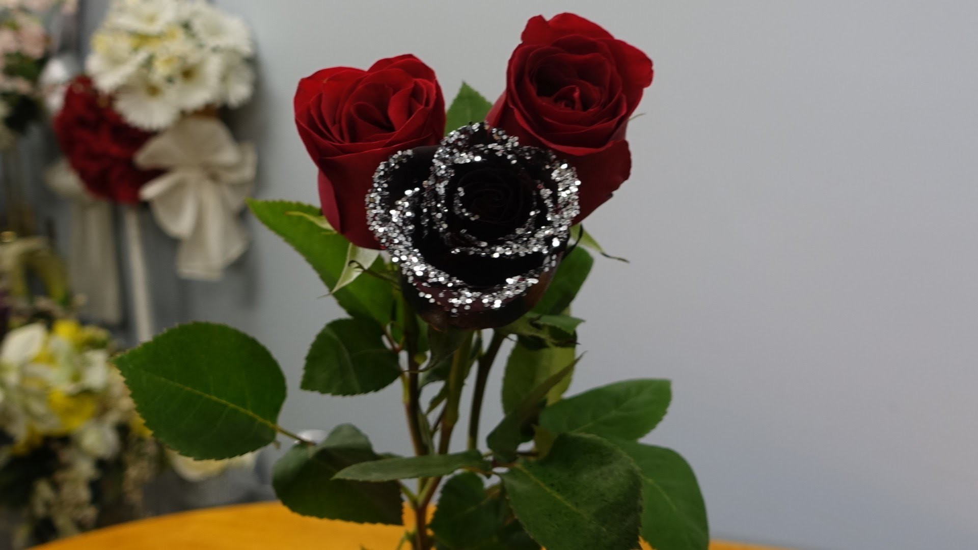 How to make a black rose?