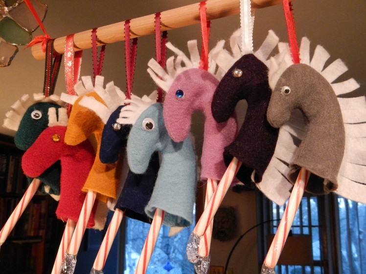 How to make a Candy Cane Horse