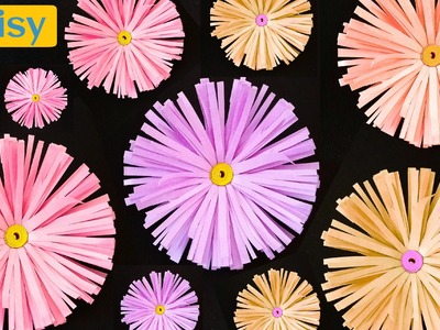 How to make a "Daisy Flower" - Paper Crafts