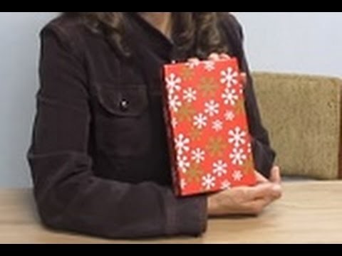 How To Make A Gift Box.  Recycle, Reuse, Reduce
