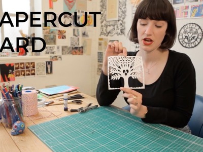 How to make a papercut card | Poppy's Papercuts