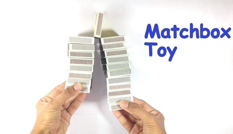 How to Make a Toy from Matchbox   Make Toys at Home