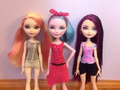 How to make clothes for your doll no sew