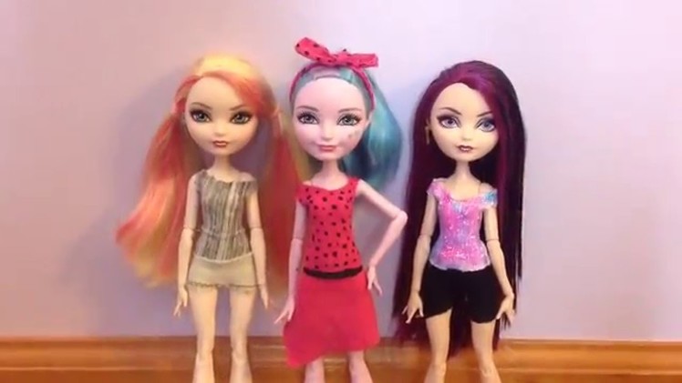 How to make clothes for your doll no sew