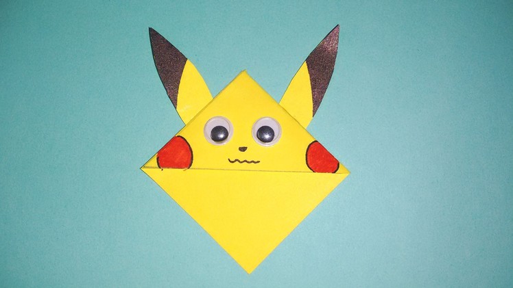 How to make :- Creative bookmark || Pikachu Bookmark || By Srushti Patil