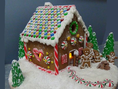 How to make easy gingerbread house from scratch