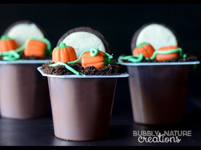 How To Make Full Moon Pumpkin Patch Pudding Cups