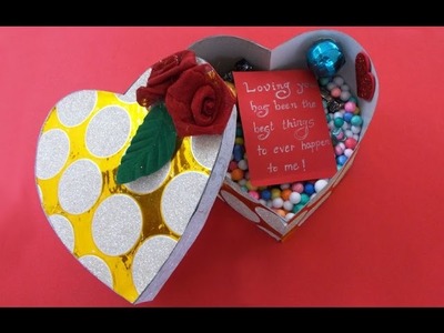 How to Make Heart Boxes | Personalized Gifts Idea for Her.Him | Chocolate Box