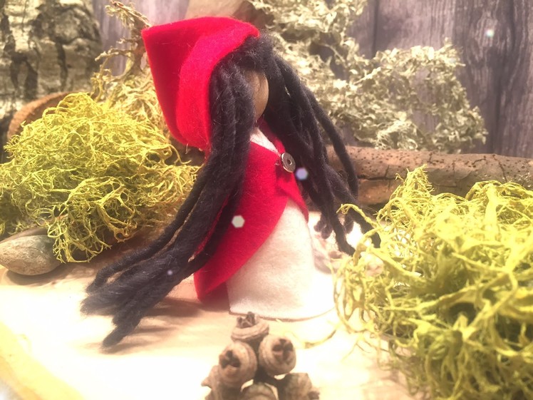 How to Make Little Red Riding Hood Puppet | Tutorial