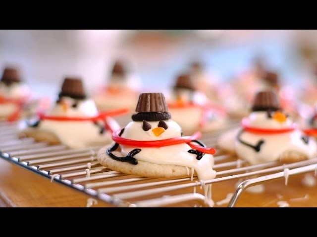 How To Make Melted Snowmen Cookies