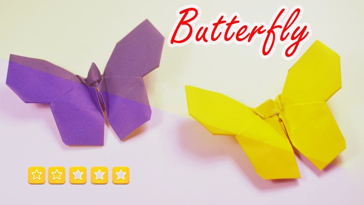 How to make Origami Butterfly