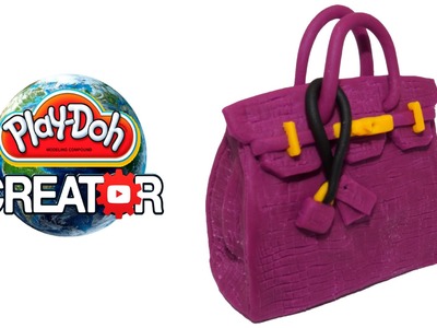 How to make Play-doh Birkin Bag - Clay tutorial video by PDC