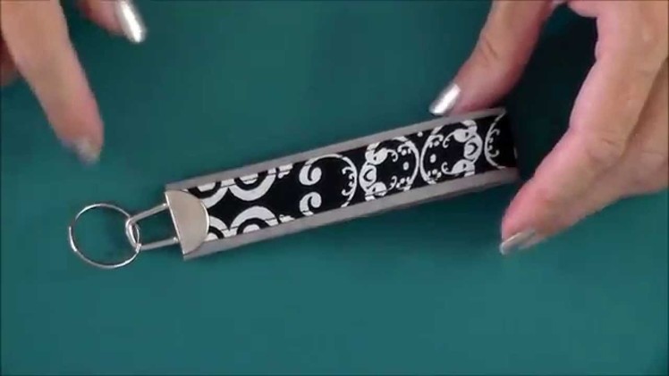 How to sew a Kraft Tex key fob