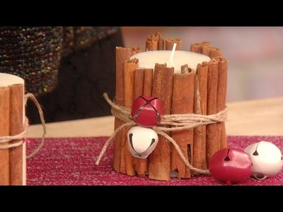 Learn How to Make Your Own Cinnamon Stick Candles!
