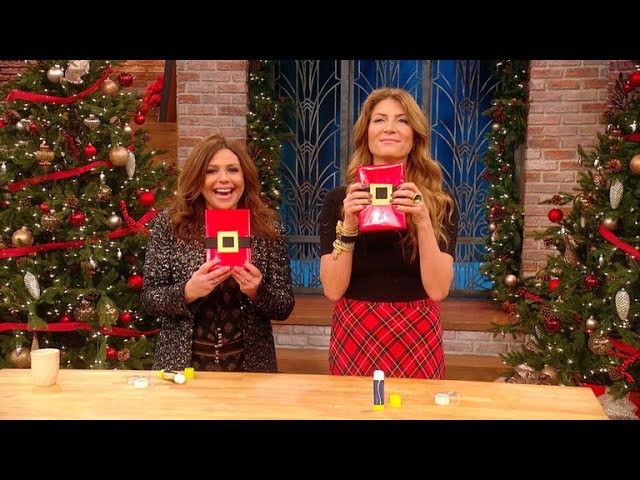 Learn How to Wrap Your Holiday Presents with an Adorable 'Santa Belt'