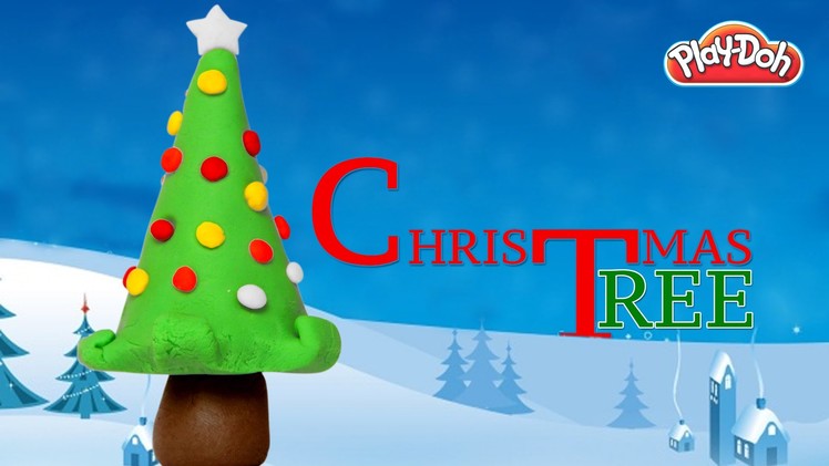 Play Doh Christmas Tree | Christmas Tree | How To Make Play Doh Christmas Tree