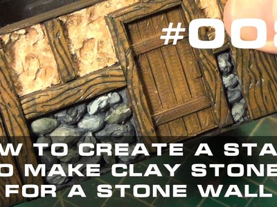 008 - How to Create a Mold to Produce Clay Stones for a Stonewall