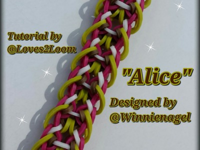 "Alice" Hook Only Bracelet. How To Tutorial