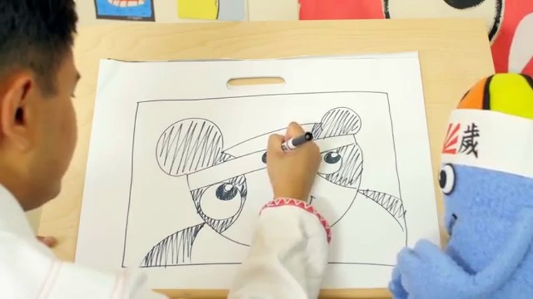 Beanie & Bren: How to Draw a Panda