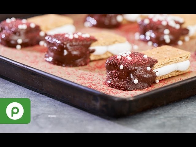 Chocolate-Covered S’mores. A How-To Video from Publix.