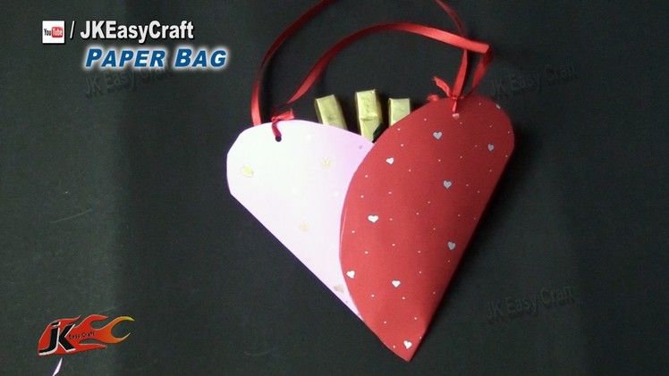 Easy Paper Bag | How to Make | Chocolates Gift Idea | JK Easy Craft 121