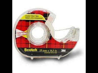 Hobby in a Box- How To Use This -Scotch tape