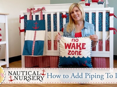 How to Add Piping to a Pillow | with Jennifer Bosworth of Shabby Fabrics