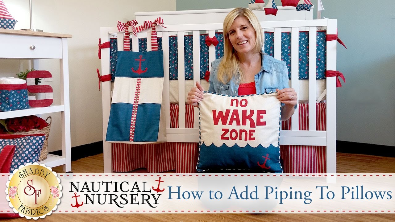 How to Add Piping to a Pillow | with Jennifer Bosworth of Shabby Fabrics