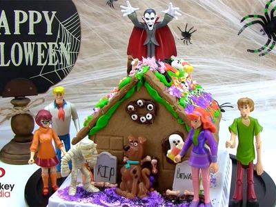 How to Create a Scooby Doo Haunted Gingerbread House!