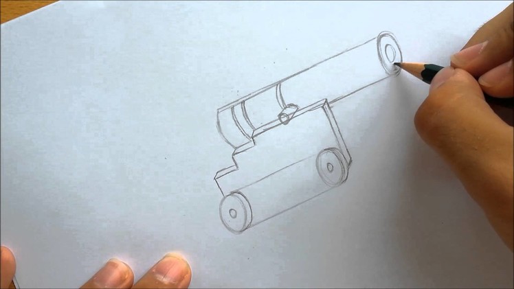 How to Draw a Cannon