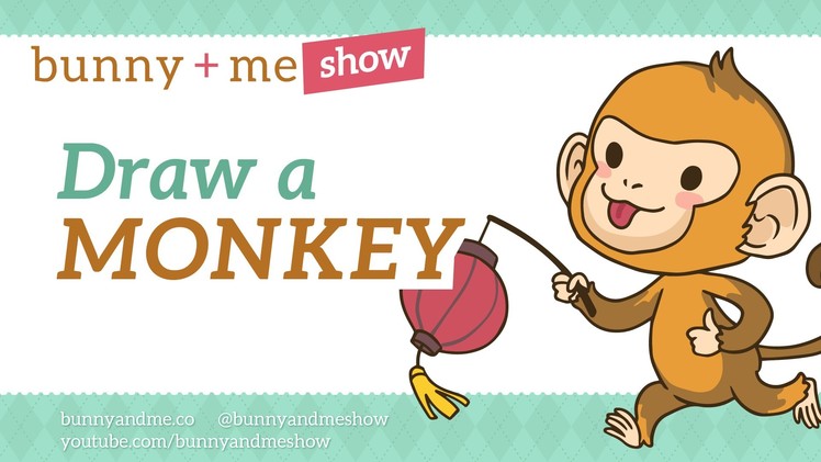 How to draw a Monkey - Chinese Zodiac art tutorial