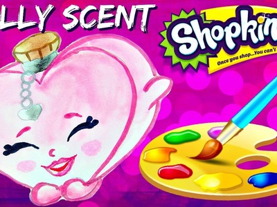 HOW TO: Draw and Color Shopkins SALLY SCENT Easy! PLUS Fashion Spree Basket Opening
