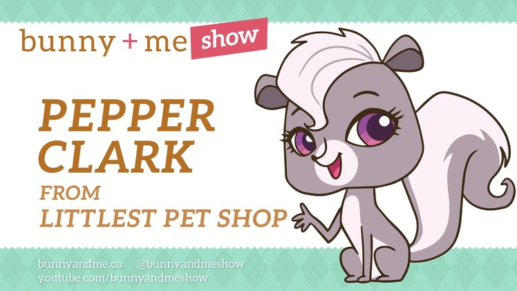 How to Draw Pepper Clark - Littlest Pet Shop Drawing Tutorial