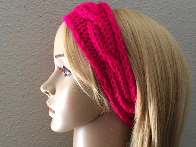 How To Knit A Cable Headband, Lilu's Knitting Corner Video # 38
