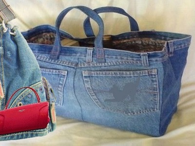How to make a bag from Old jeans