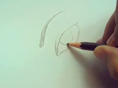 How to make a beautiful eye. PENCIL DRAWING