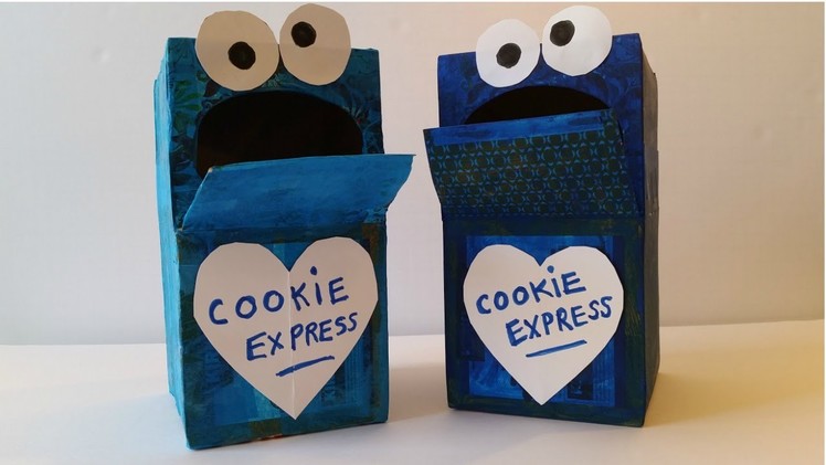 How to Make a Cookie Monster Mailbox