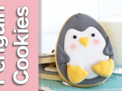 How to make a cute penguin cookies - Easy penguin cookie